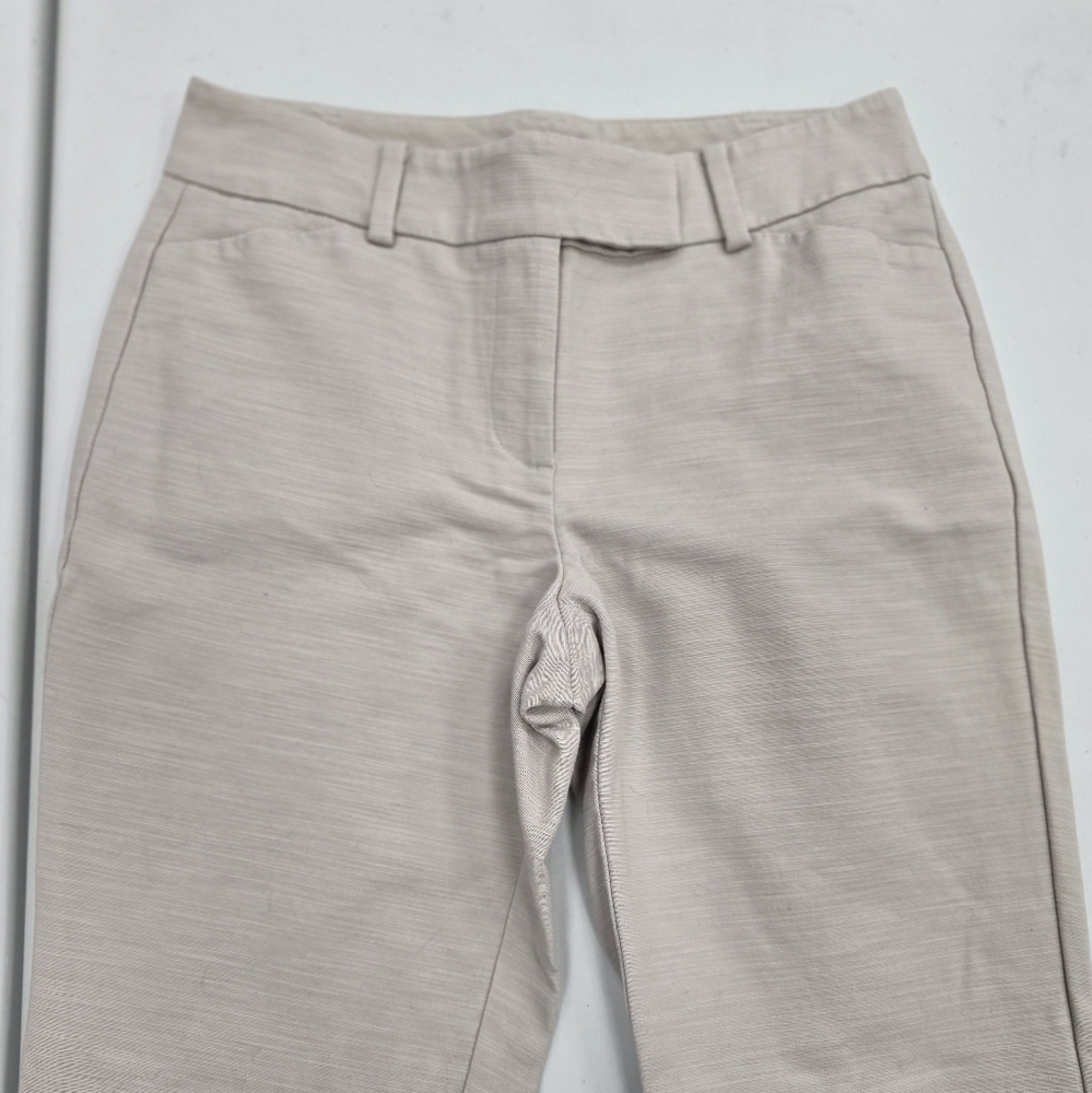 Ann Taylor Tan Straight Leg Pants - Picture 2 of 7